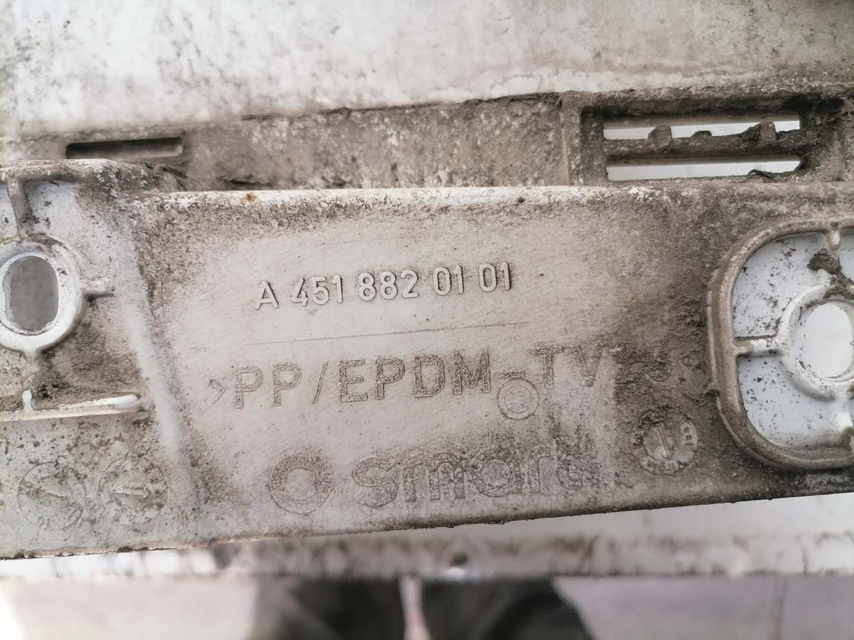 Smart Fortwo 451 Coupe original Kotfl&uuml;gel Seitenteil hinten links wei&szlig; BJ07